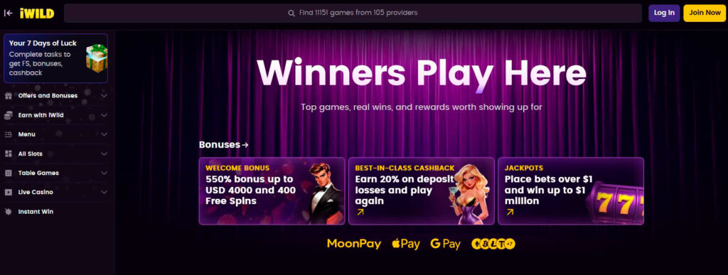iwild-casino-site